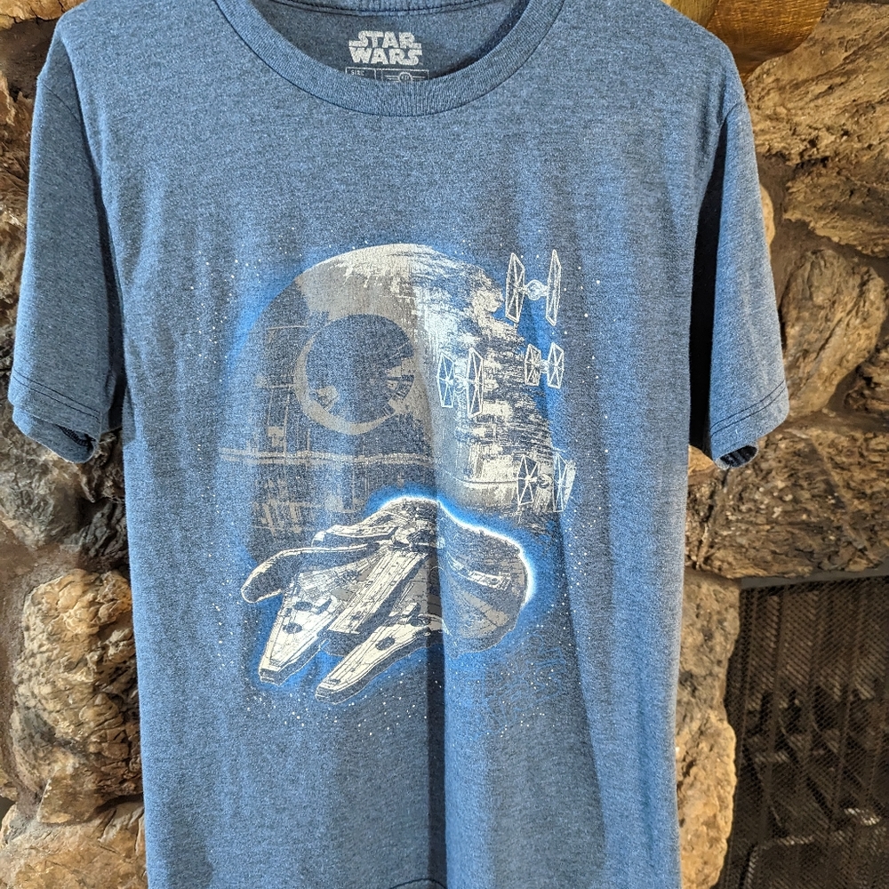 Men's Star Wars T Shirt Soft Cotton Blend SZ S